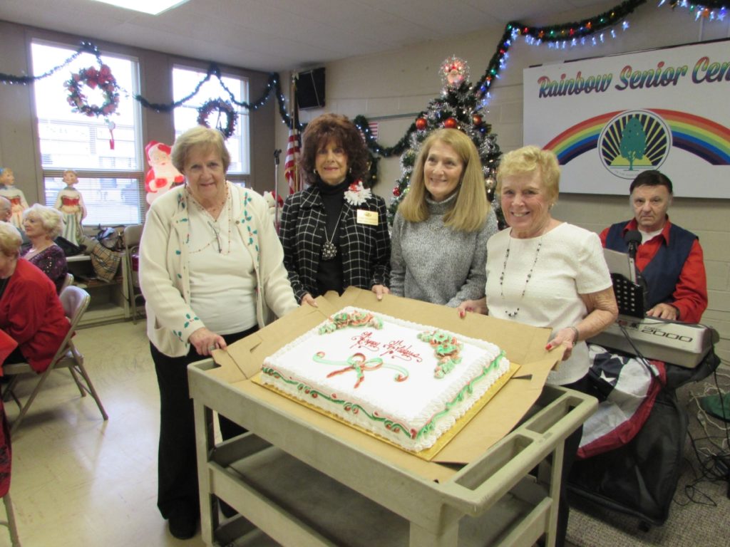 Holiday cake donation greatly appreciated at the rainbow center christmas luncheon